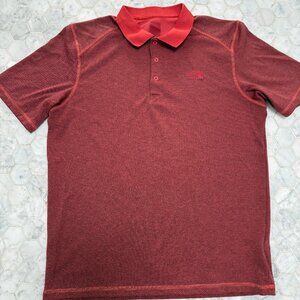 The North Face Large Men's Shirt Red Orange